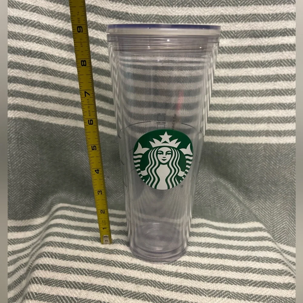 Starbucks Clear 24oz Iced‎ Coffee Cup